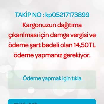 FzyPay TEB Bankası PTT Bank Ve PTT Kargo Sorgulama Ekranı Paramı Haksız Çekti