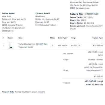 Merkül Elektronik Ticaret Ve Pazarlama Hizmetleri San. Tic. Ltd. Şti.