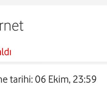 Bir Gecede Tükenen 17 GB İnternet Paketi Sorunu