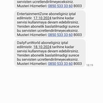 Vodofonepay Haksız Abonelik Ücretleri