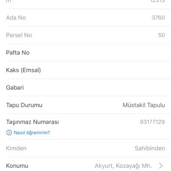 Sahibinden.com İlanım Bilgim Dışında Kat Karşılığına Dönüştürülmüş
