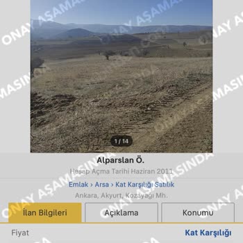 Sahibinden.com İlanım Bilgim Dışında Kat Karşılığına Dönüştürülmüş