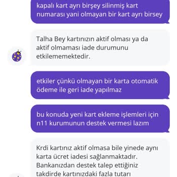 N11 Geri İade Sorunu Ve Kart Güvenliği Problemi