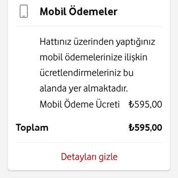 İzinsiz Mobil Ödeme İşlemi ve Fatura Sorunu