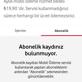 İzinsiz Mobil Ödeme İşlemi ve Fatura Sorunu