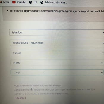 İData İtalya Vize Randevu Sorunu