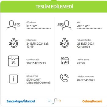 Yurtiçi Kargo Sürekli Bıraktığı Adrese Bile Adres Sorunu Demesi!