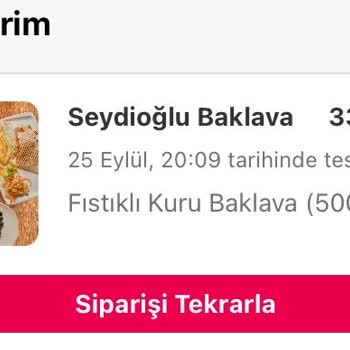 Yemeksepeti Pasta Siparişimde Yanlış Ve Kalitesiz Ürün Geldi!