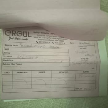 Ergül Mobilya'da Yaşadığımız Montaj Ve Müşteri Hizmeti Sorunları