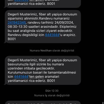 TTNET Fiber Dönüşüm Randevularında Yaşanan Sorunlar