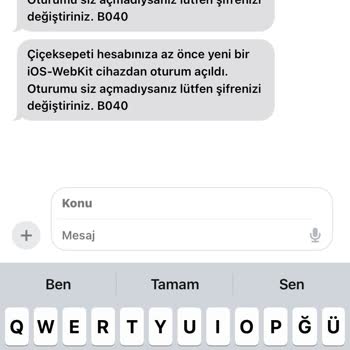 Çiçek Sepeti'nde Güvenlik Ve Üyelik Sorunları