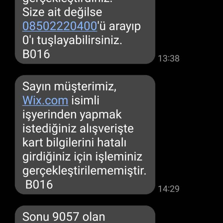 Wix.com Üyelik İptali Ve Kredi Kartı Sorunu: Hizmet İadesi Talebi!