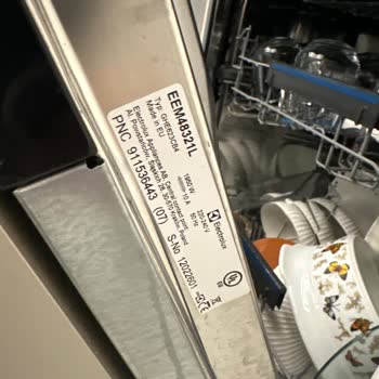 Puerta del lavavajillas Electrolux se cae, sin respuesta de la empresa