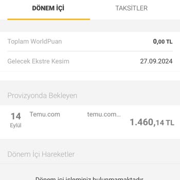 VakıfBank Temu Siparişlerinde Kur Aldatmacası