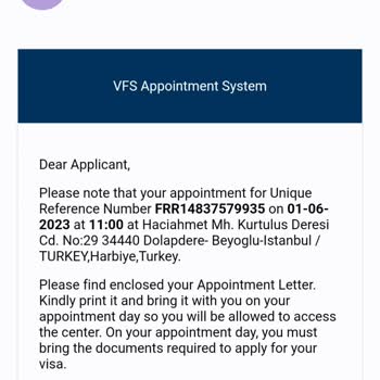VFS Global: No Cancelación ni Reembolso