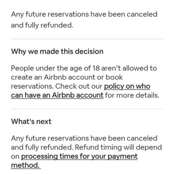 Airbnb: Reembolso No Realizado en Cuenta Cerrada