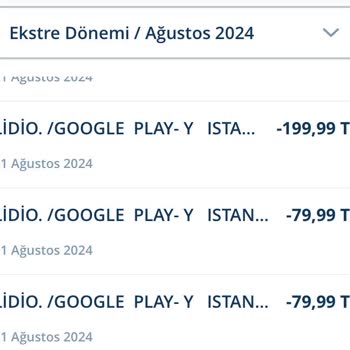 Yetkisiz Google Play Ücreti: Acil İade Talebi