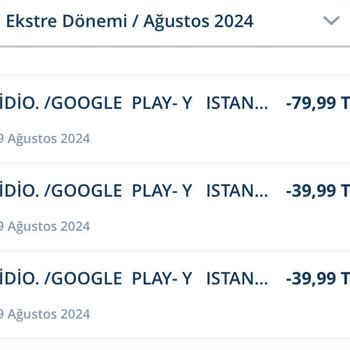 Yetkisiz Google Play Ücreti: Acil İade Talebi