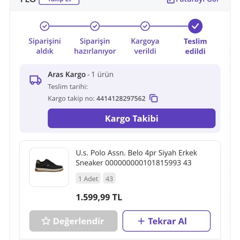 Aras Kargo Siparişim Teslim Edilmedi Ve Mağdur Edildim