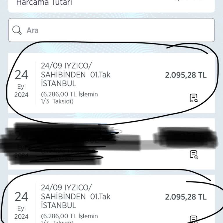 Sahibinden 2 Kere Para Çekti