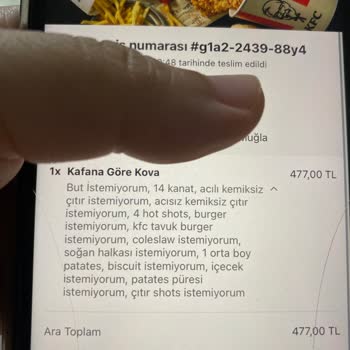 KFC Seçimimiz Harici Gönderim