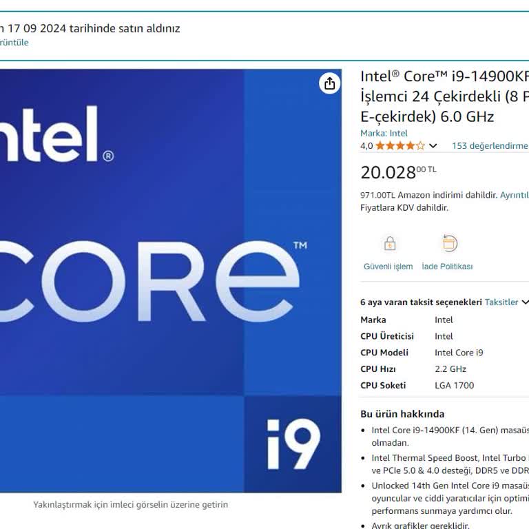 Amazon.tr Ve İncehesap Ürün Göndermemesi.
