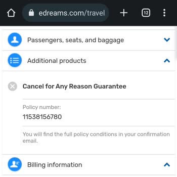 eDreams: No recibo reembolso por boletos cancelados