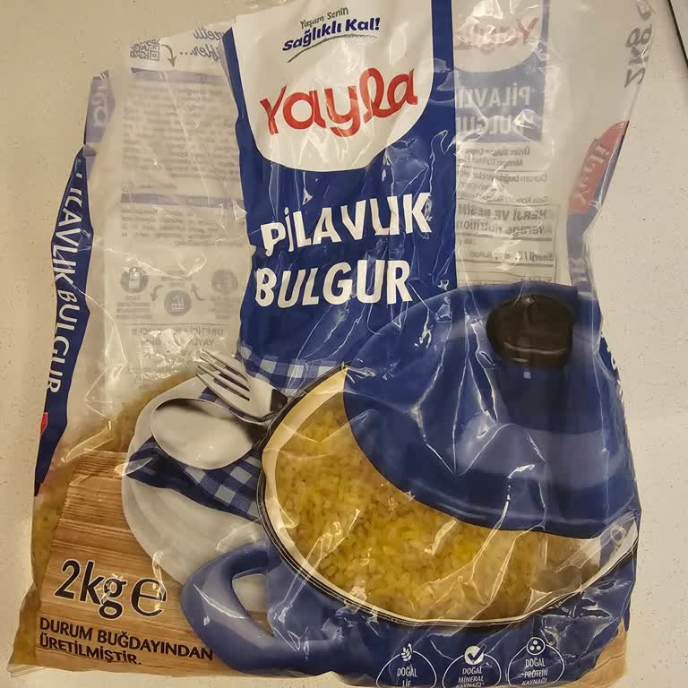 Yayla Bakliyat Yayla Pilavlık Bulgur