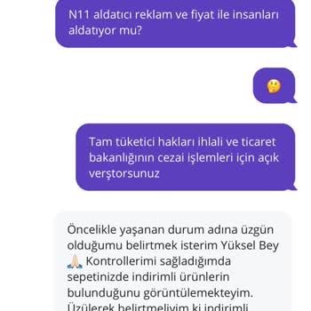 N11 Başka Fiyat Yazıp Başka Fiyat Alıyor