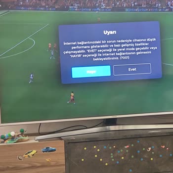 Kablo TV Akıllı Kutu Televizyon Yayınında Ağ Bağlantısı Kesildi Hatası