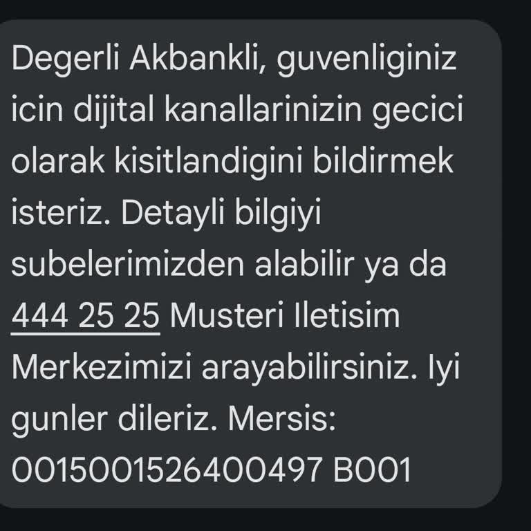 Akbank Bloke Sorunu Çözüm İstiyorum