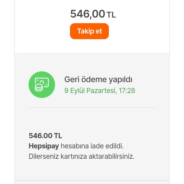 Hepsipay Hesabına Aktarılan Ücretin Banka Hesabıma Aktarılmaması