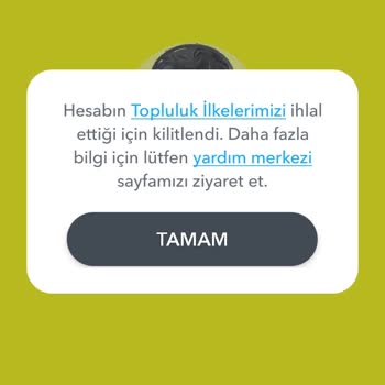 Mi cuenta de Snapchat suspendida permanentemente