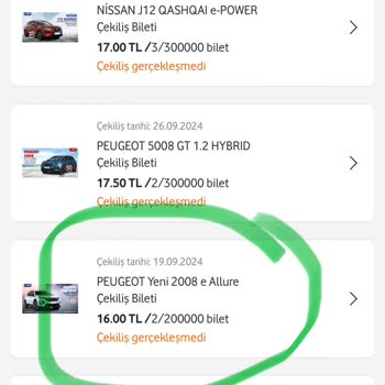 Vodafone Çekilişlerinde Yaşanan Sorunlar!