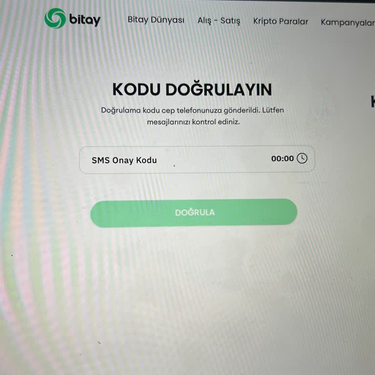 Bitay Hesabıma Giremiyorum Alım Satım Yapamıyorum