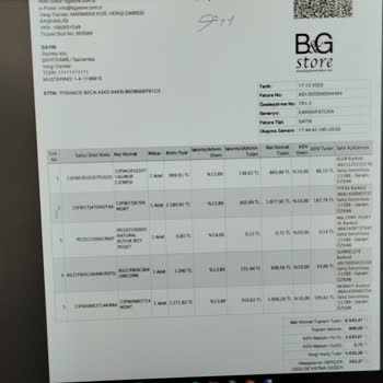 B&G Store İadesini İstiyorum Artık Lütfen Gereğini İletin