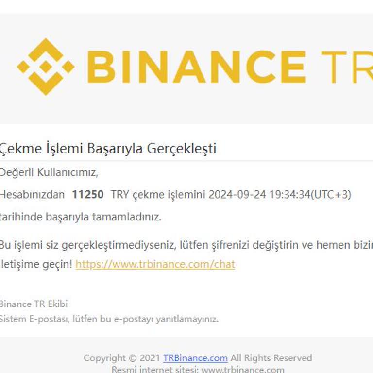 Binance TR Çekim Yapmış Kendi Kafasına Göre Para Ortada Yok!