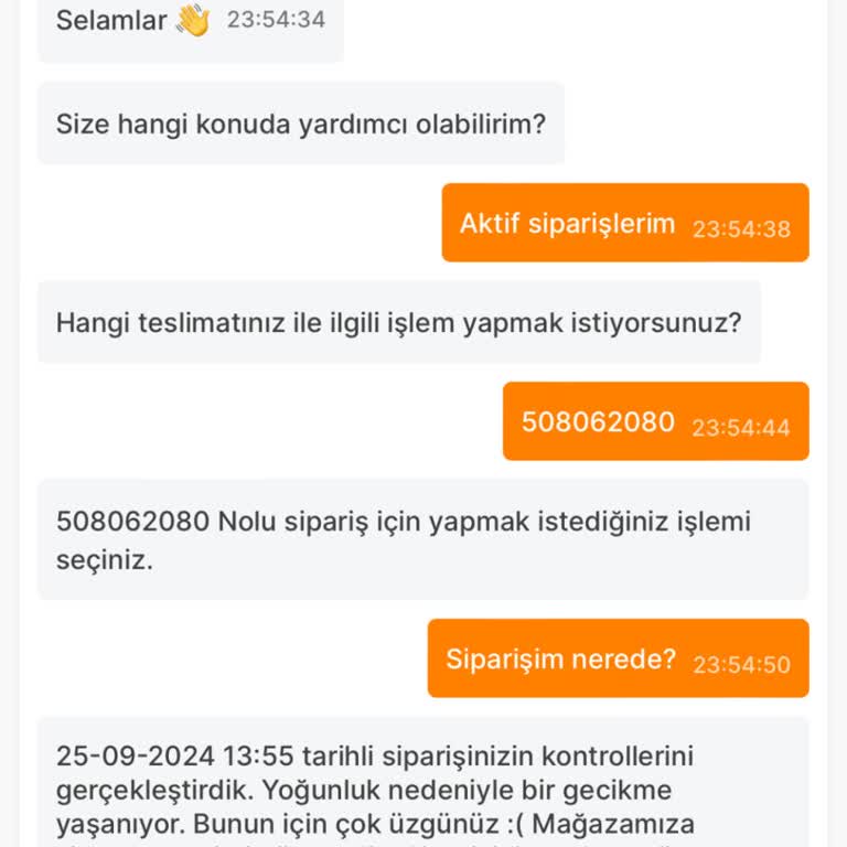 Migros Sanal Market Siparişi Getirmiyor