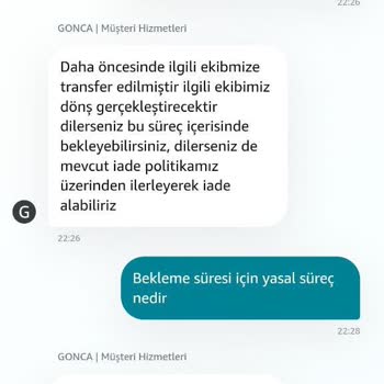 Amazon İthalatçısı Olduğu Ürünün Değişimini 3 Aydır Yapmadı