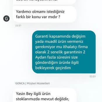Amazon İthalatçısı Olduğu Ürünün Değişimini 3 Aydır Yapmadı