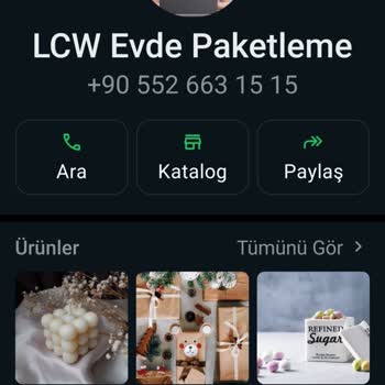 LCW Paketleme Dgn Paketleme İth. İhr. San. Ve Tic. Ltd. Şikayetçiyim