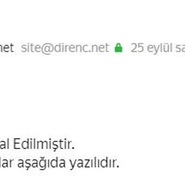 Direnc.net 6 Gün İçinde Veya Sonunda Bir Özür Bile Yok!