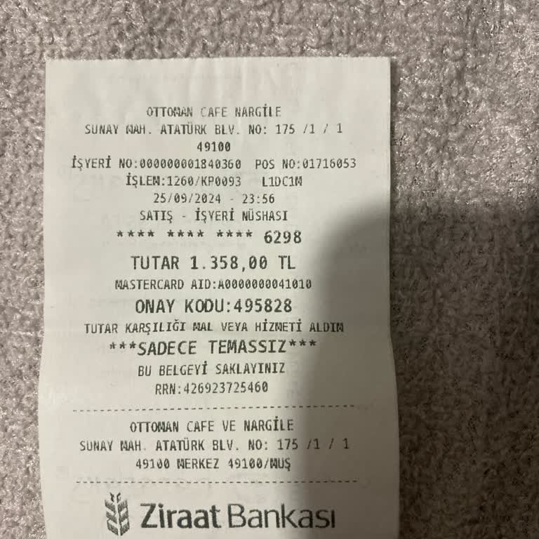 Ottoman Nargile Atölyesi Şubesinde Nargile Kırılması Ve Ücretlendirme Sorunu