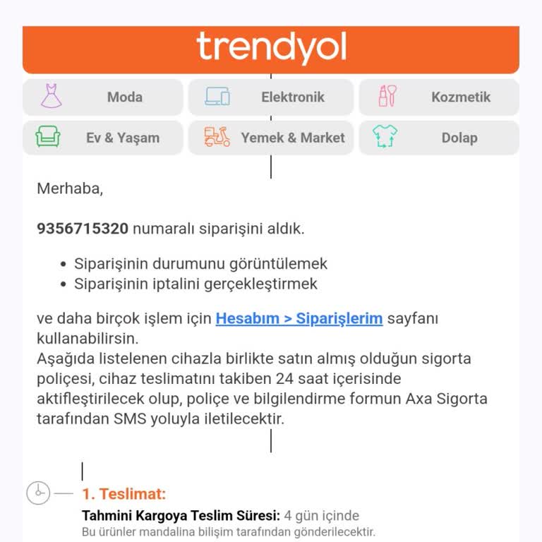 Mandalina Bilişim Ve Trendyol Sorumsuzluğu!