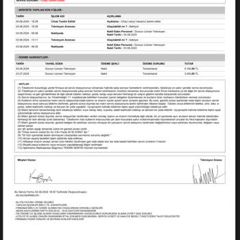 İstanbul Servis Hizmetleri (0537 991 79 60) Yetkili Servisten Aldığım Hizmette Büyük Sorunlar Yaşadım