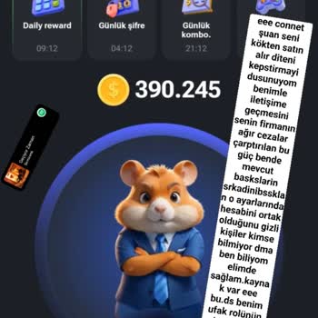 Hamster Kombat Hamster Combat Şikayet Edeceğim