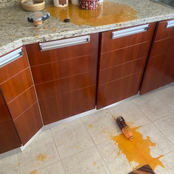 Getir: Jugo de Naranja Fermentado que Explotó y Arruinó mi Cocina