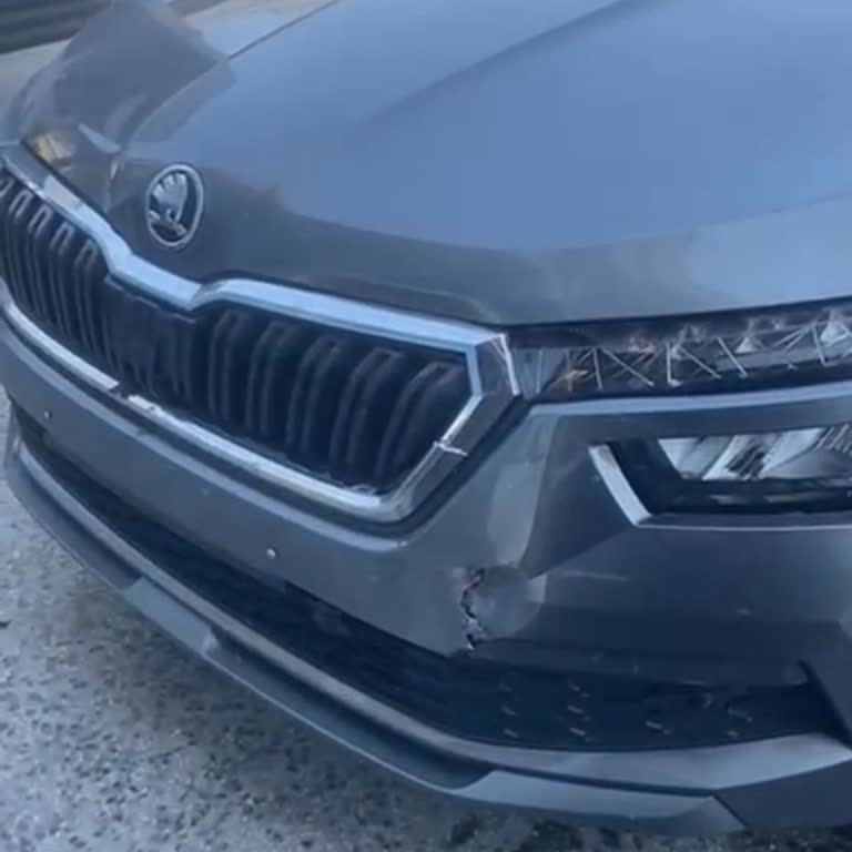 Skoda Kamiq: Se desplegaron todos los airbags tras un accidente menor