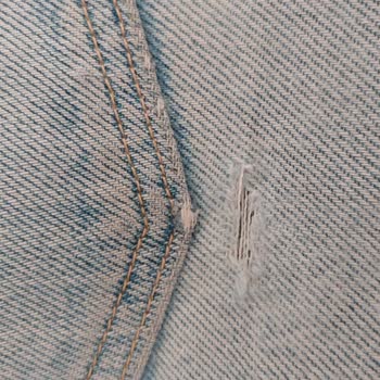 Defectos de Tela en Mis Caros Jeans Levi's