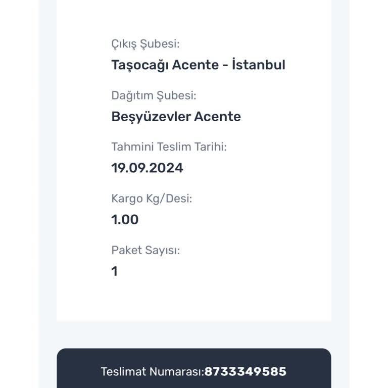 Sürat Kargo İş Yapmaması! Kargom Nerede?